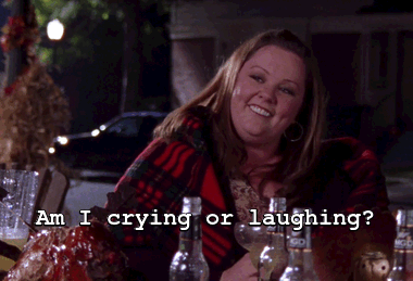 Sookie laughing or crying